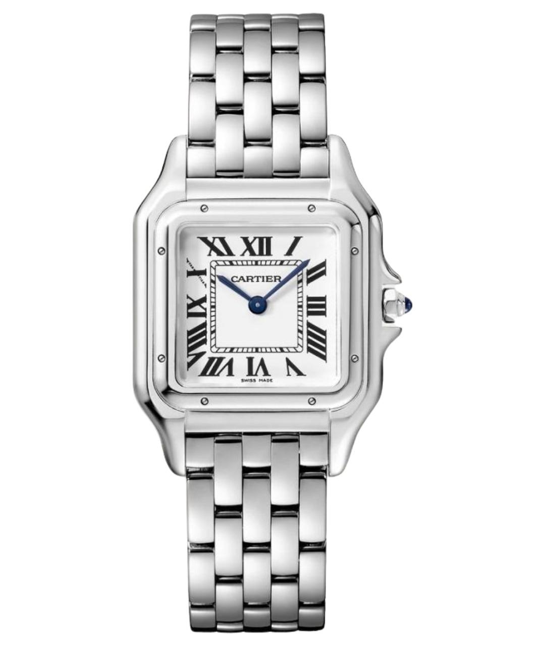 CARTIER Серые стальные часы, фото 1