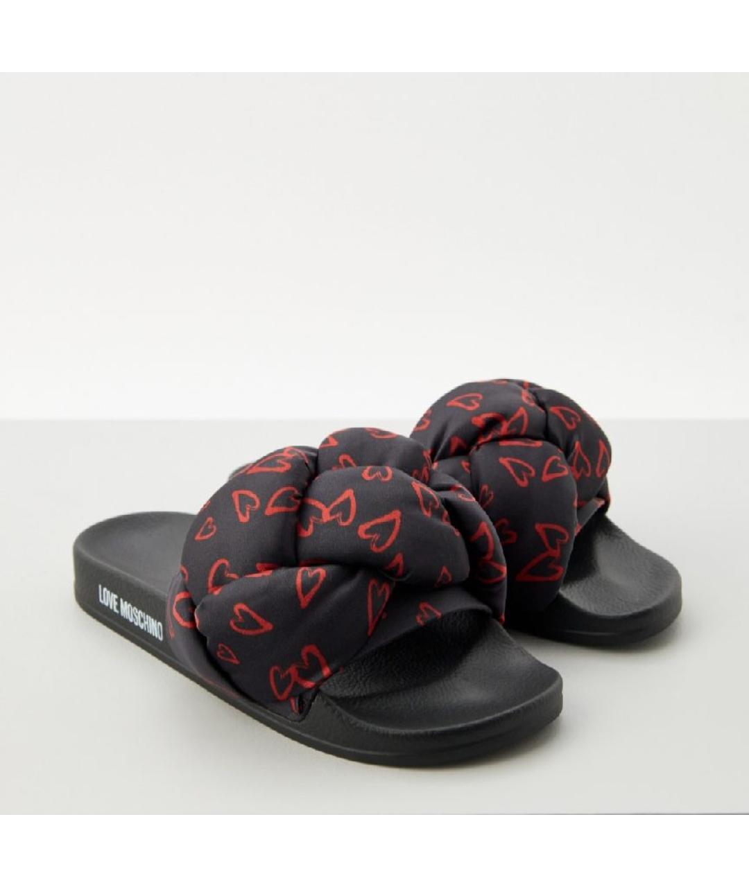 LOVE MOSCHINO Мульти шлепанцы, фото 2