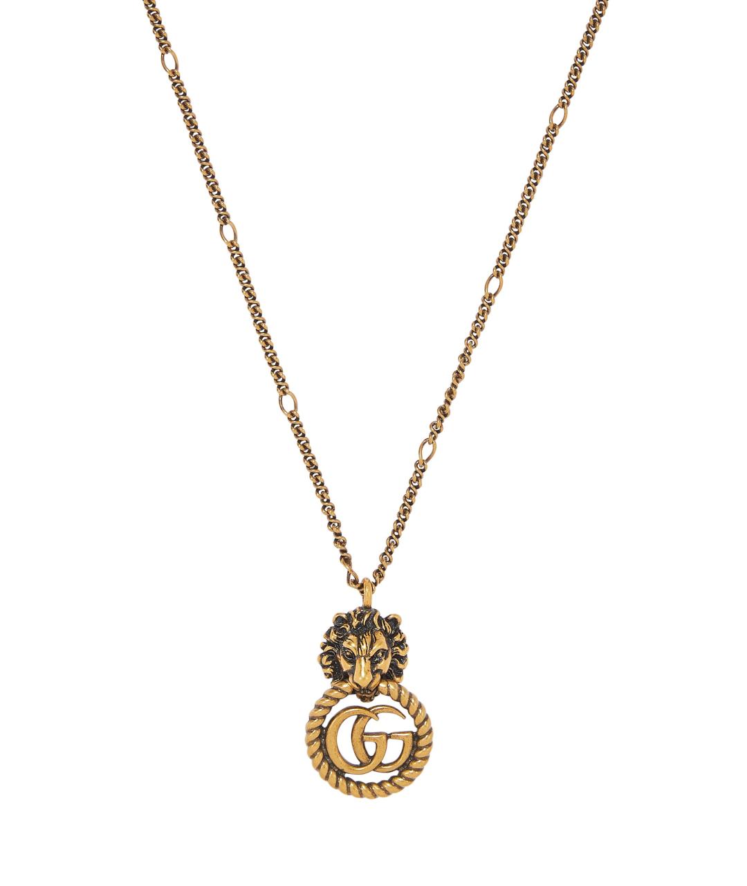 GUCCI Золотое колье, фото 2