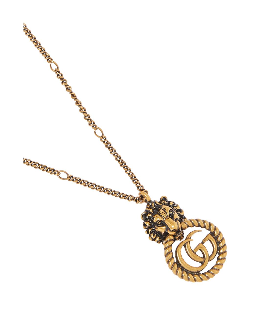 GUCCI Золотое колье, фото 3