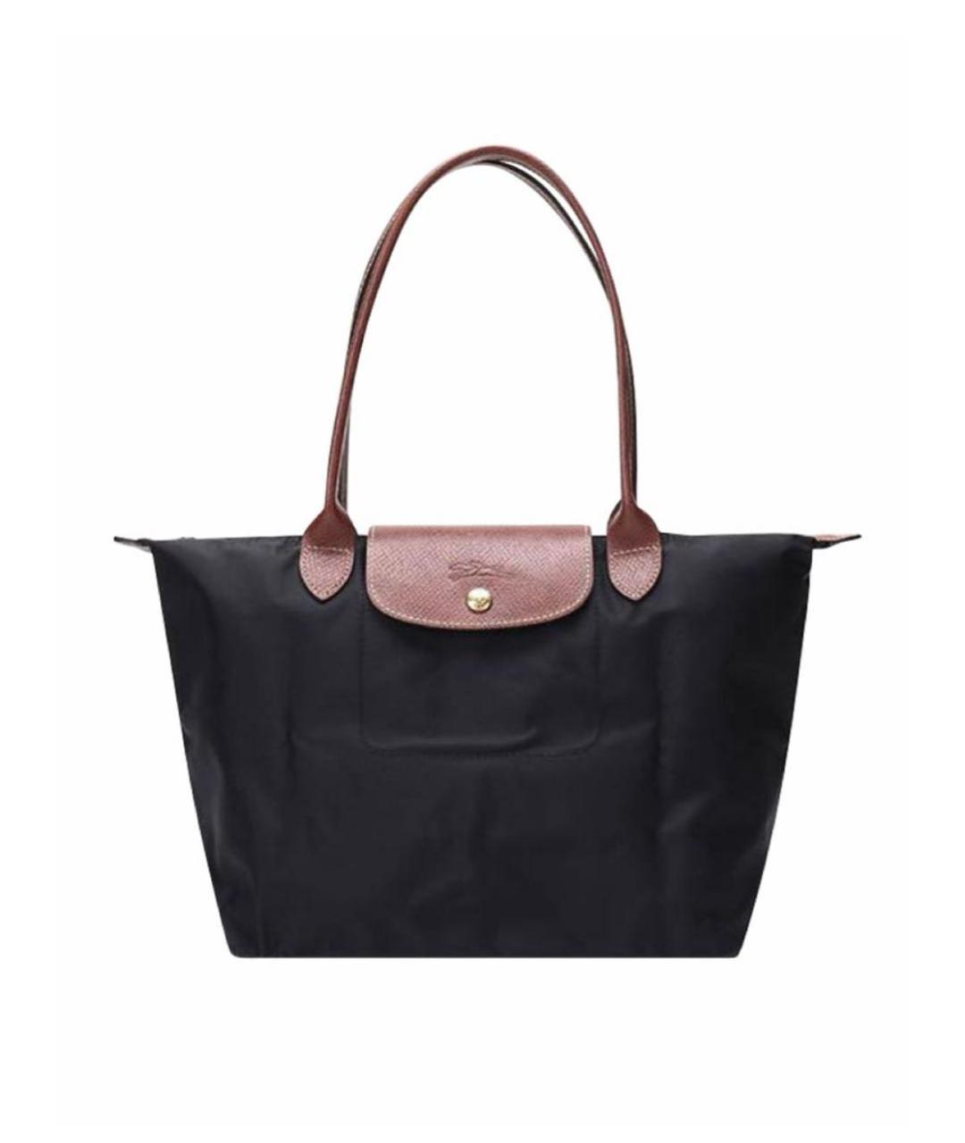 LONGCHAMP Черная сумка тоут, фото 4