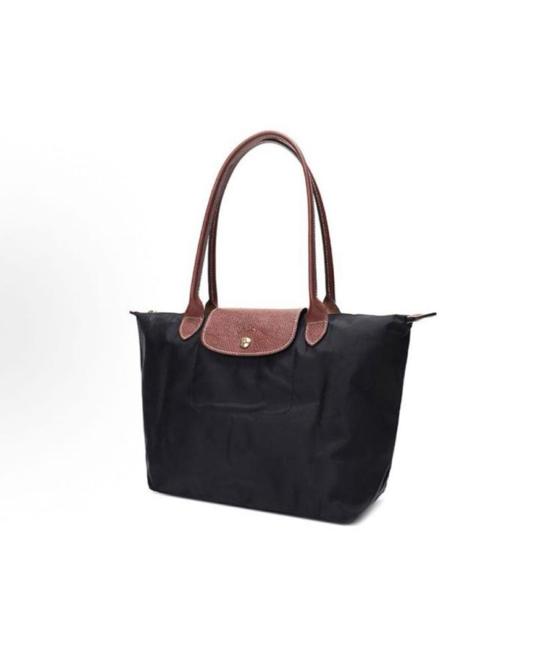 LONGCHAMP Черная сумка тоут, фото 2