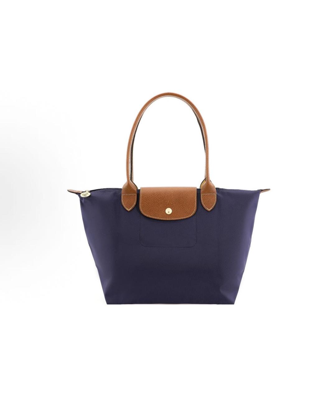LONGCHAMP Темно-синяя сумка тоут, фото 3