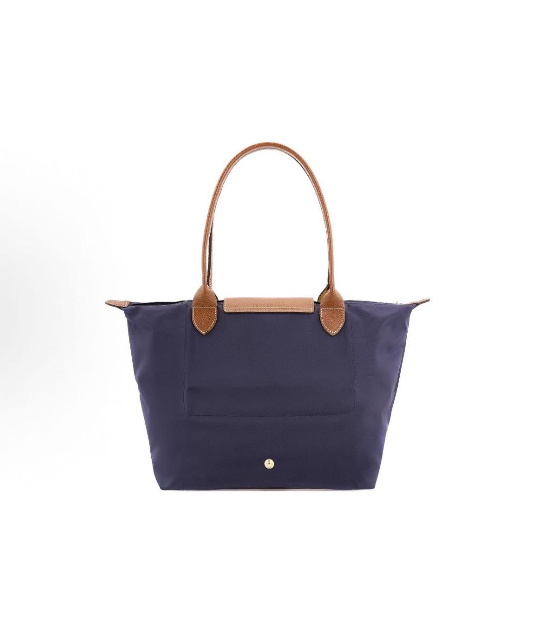 LONGCHAMP Темно-синяя сумка тоут, фото 2