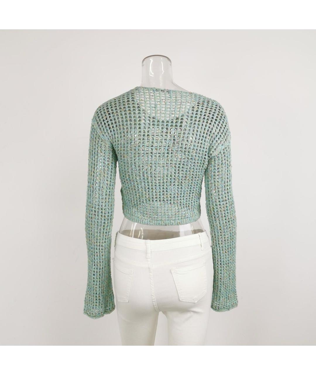 ACNE STUDIOS Салатовый хлопковый джемпер / свитер, фото 2