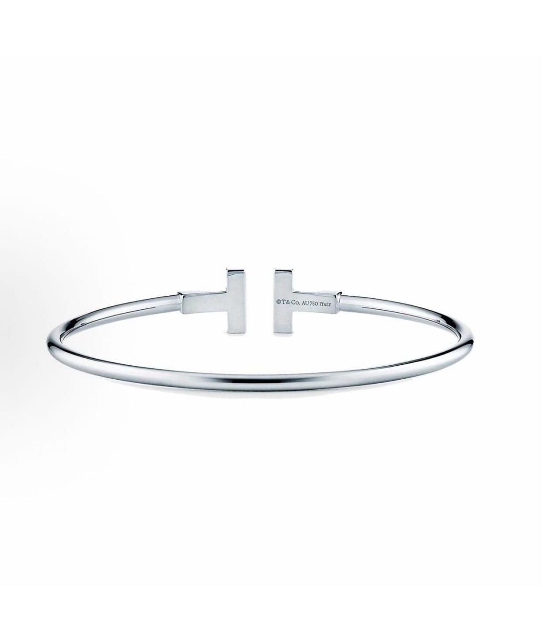 TIFFANY&CO Серебрянный браслет из белого золота, фото 3