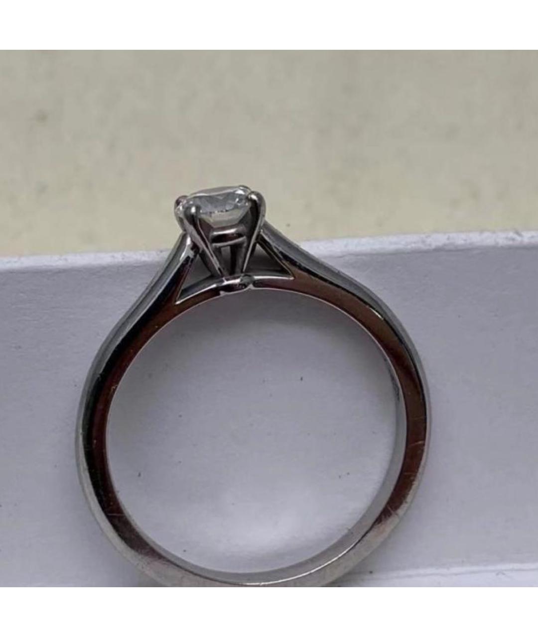 CARTIER Серебряное платиновое кольцо, фото 3