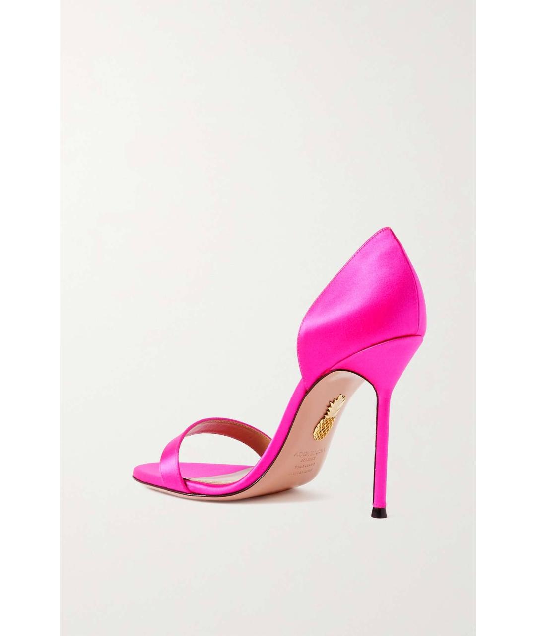 AQUAZZURA Фуксия босоножки, фото 8