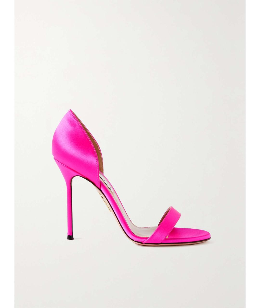 AQUAZZURA Фуксия босоножки, фото 9