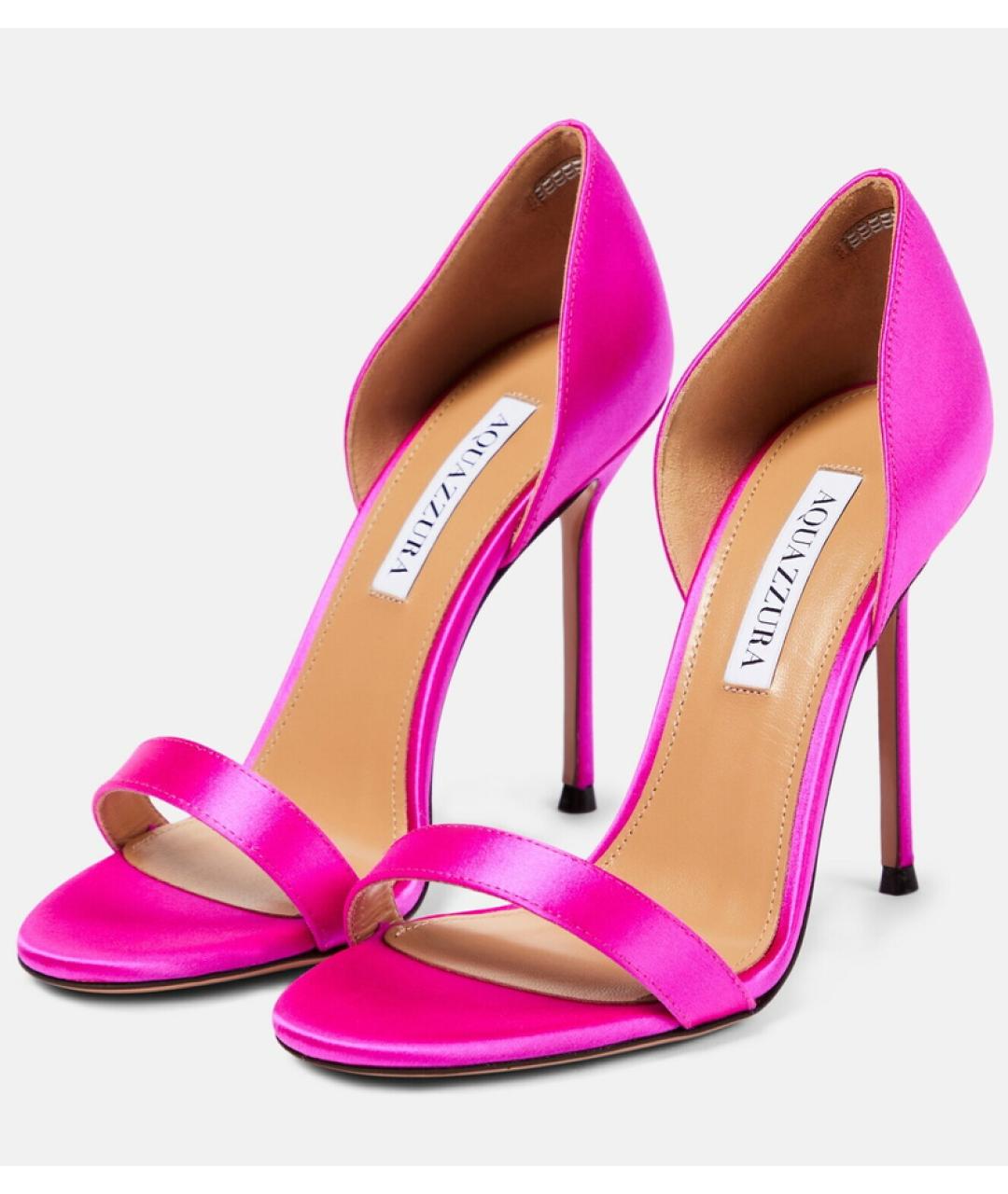AQUAZZURA Фуксия босоножки, фото 6
