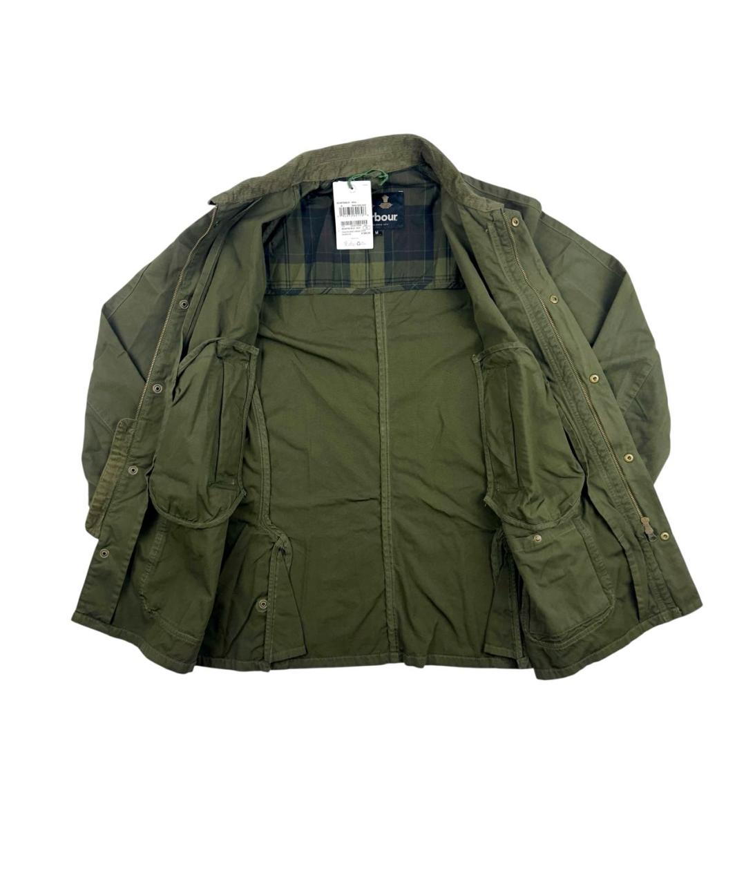 BARBOUR Черная хлопковая куртка, фото 3
