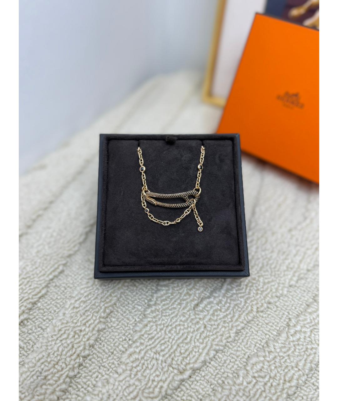 HERMES Золотой браслет из желтого золота, фото 2