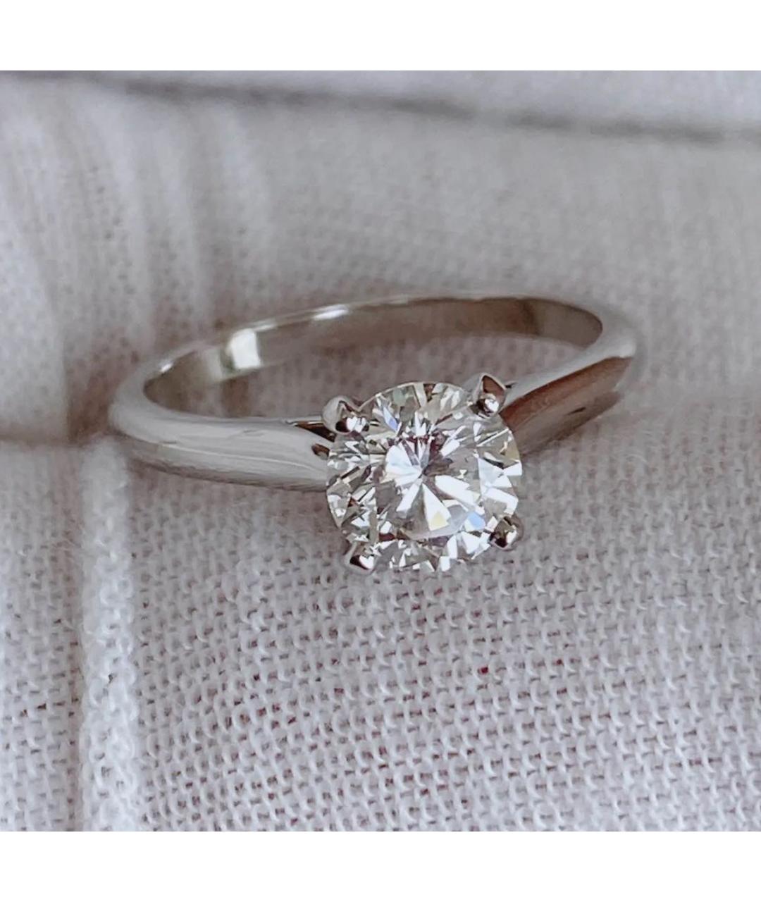 CARTIER Серебряное платиновое кольцо, фото 6