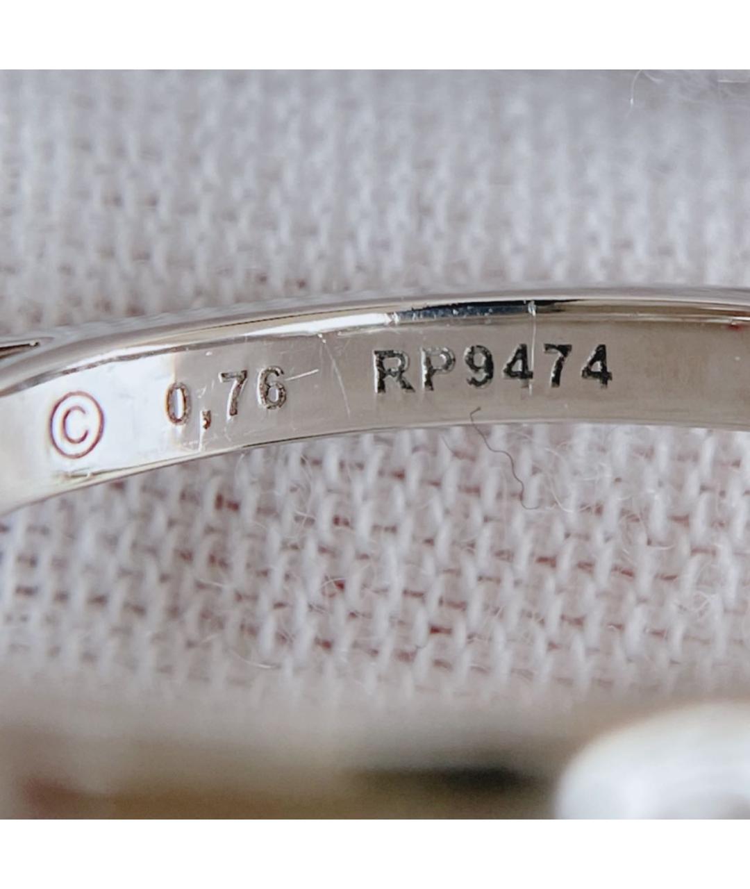 CARTIER Серебряное платиновое кольцо, фото 7