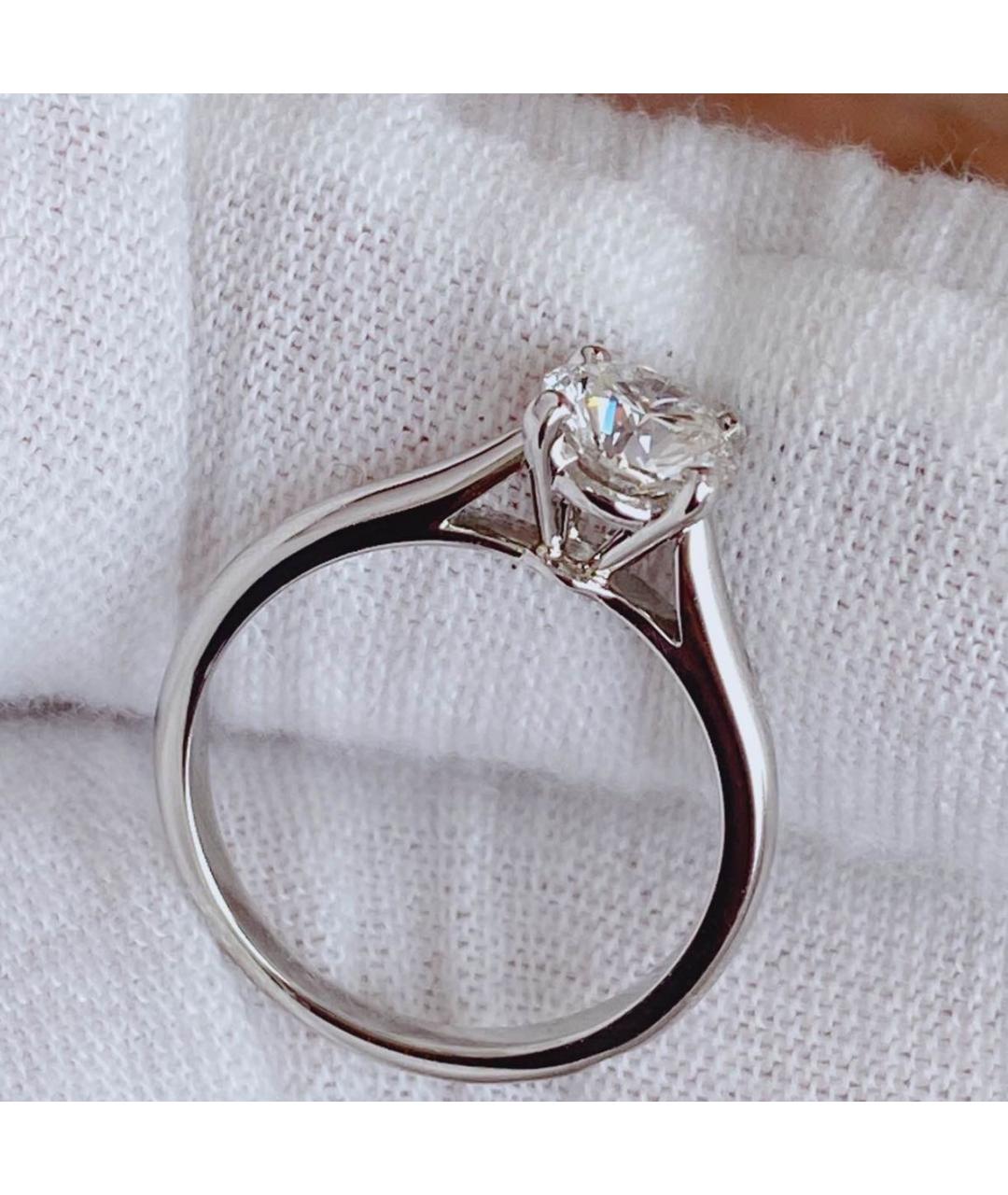 CARTIER Серебряное платиновое кольцо, фото 8