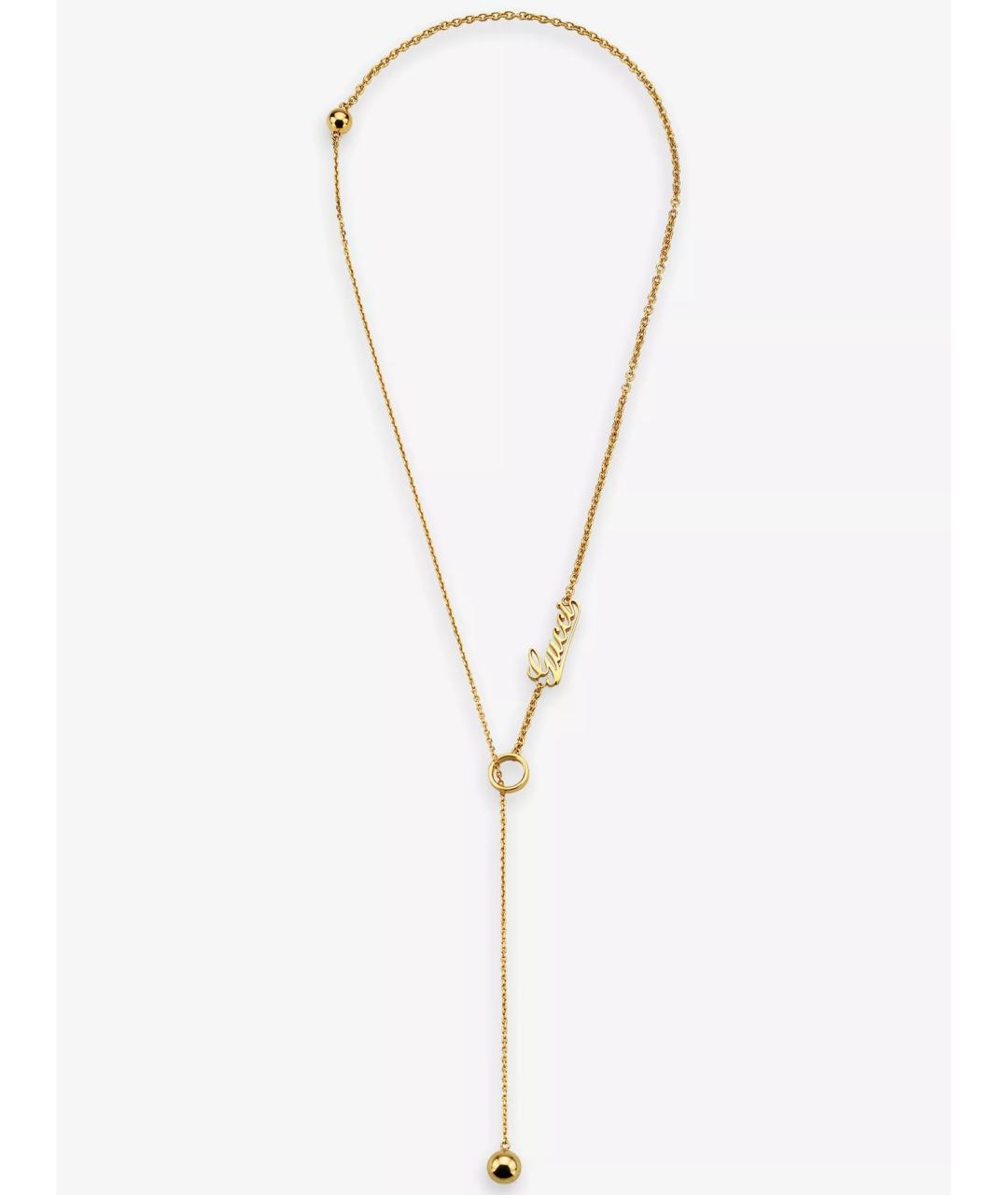 GUCCI Золотое колье, фото 3