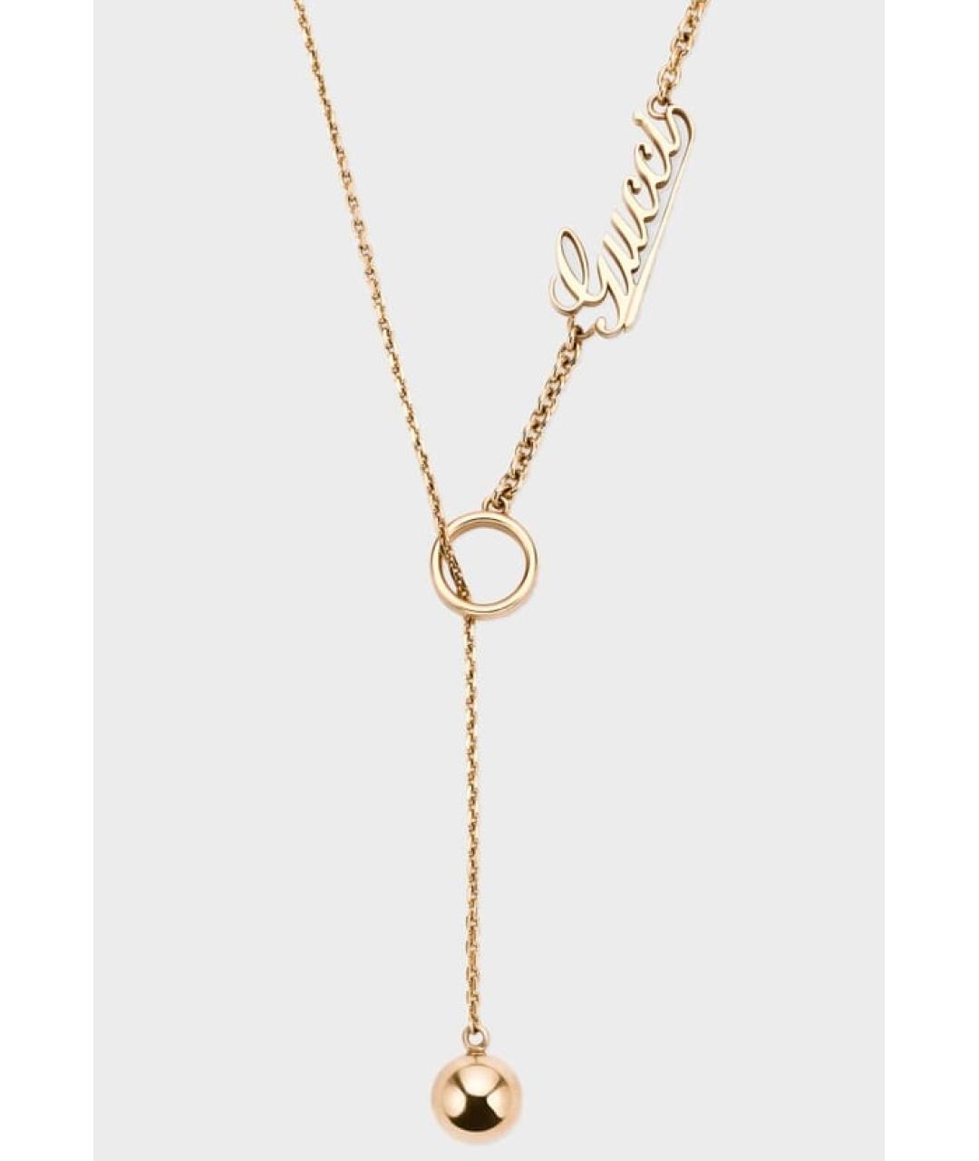 GUCCI Золотое колье, фото 2