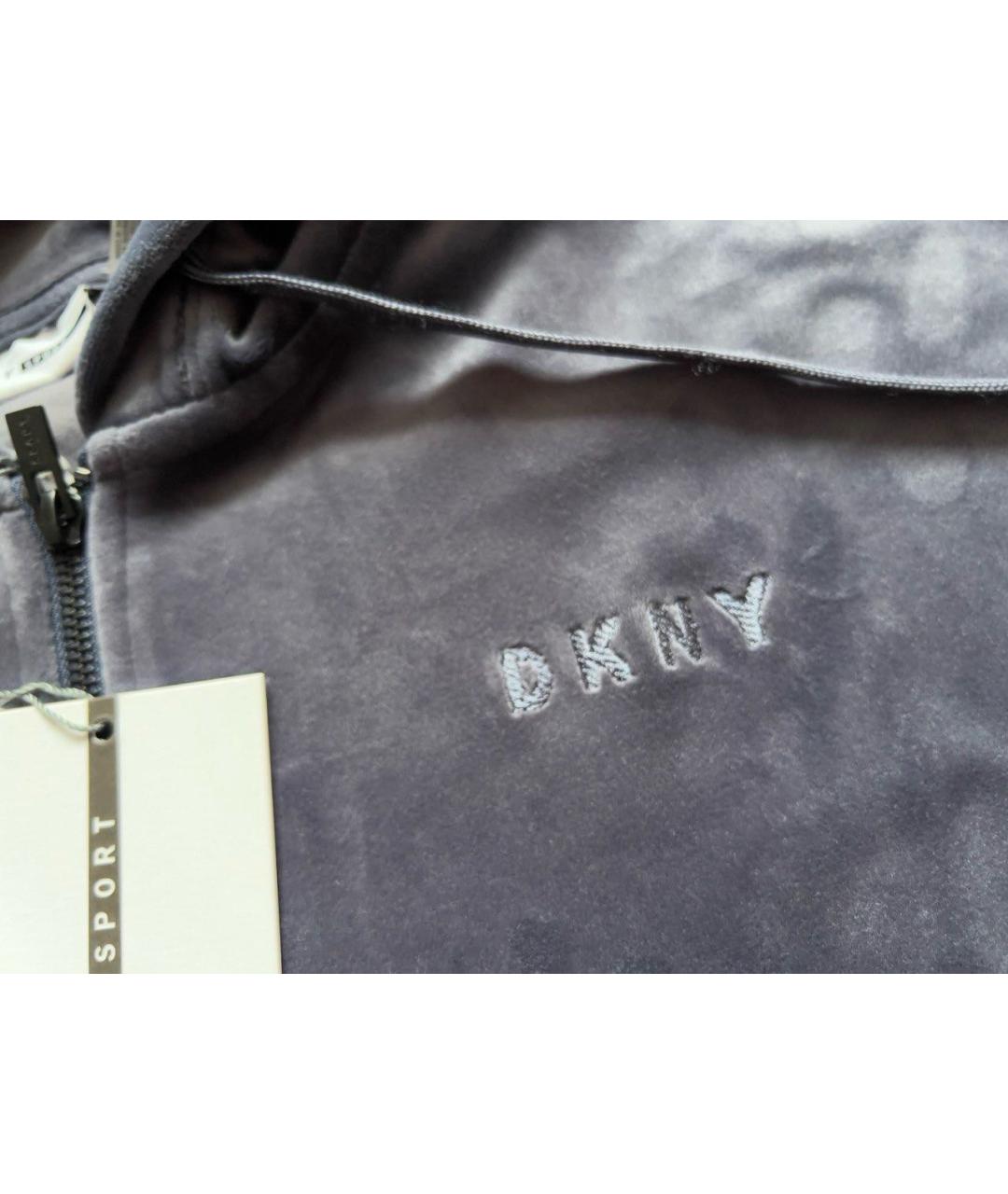 DKNY Серая полиэстеровая спортивная куртка, фото 5