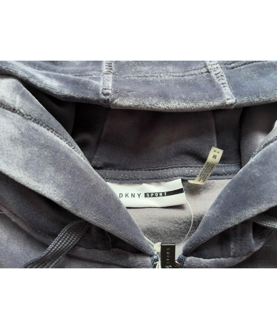 DKNY Серая полиэстеровая спортивная куртка, фото 8