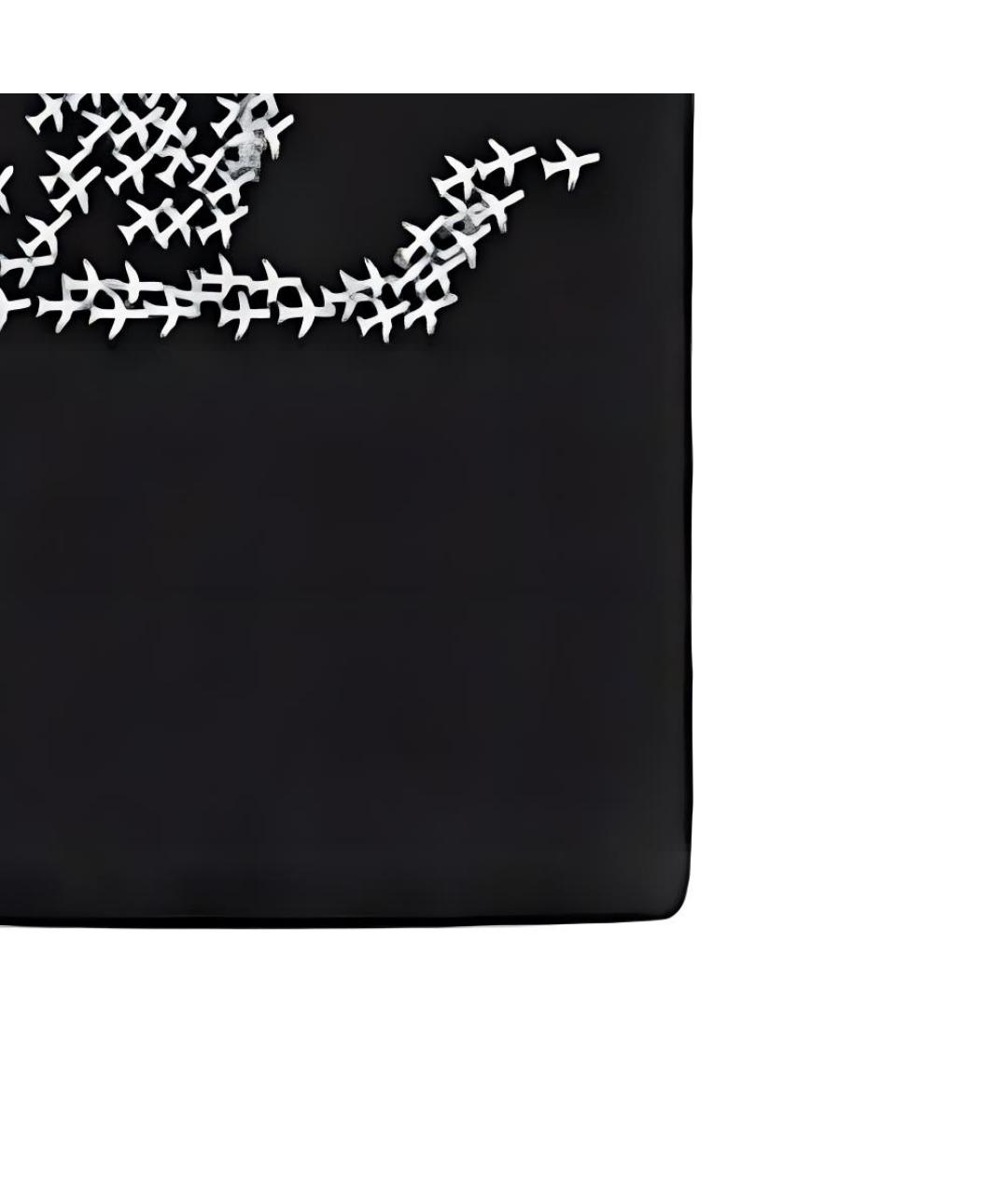 LOUIS VUITTON Черная хлопковая футболка, фото 6