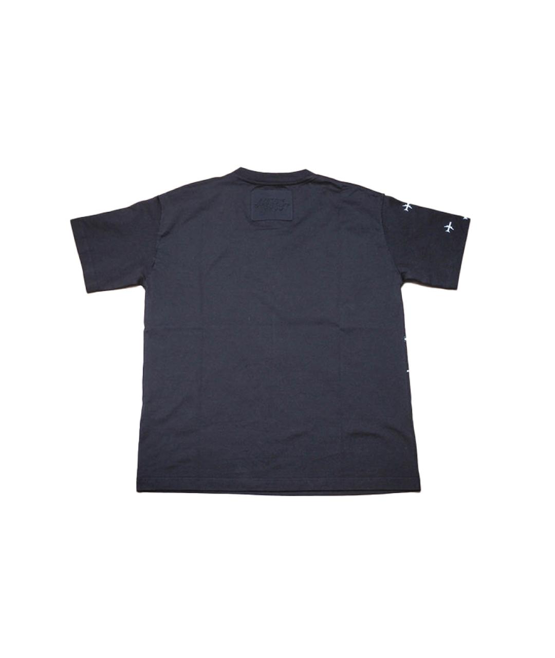 LOUIS VUITTON Черная хлопковая футболка, фото 2