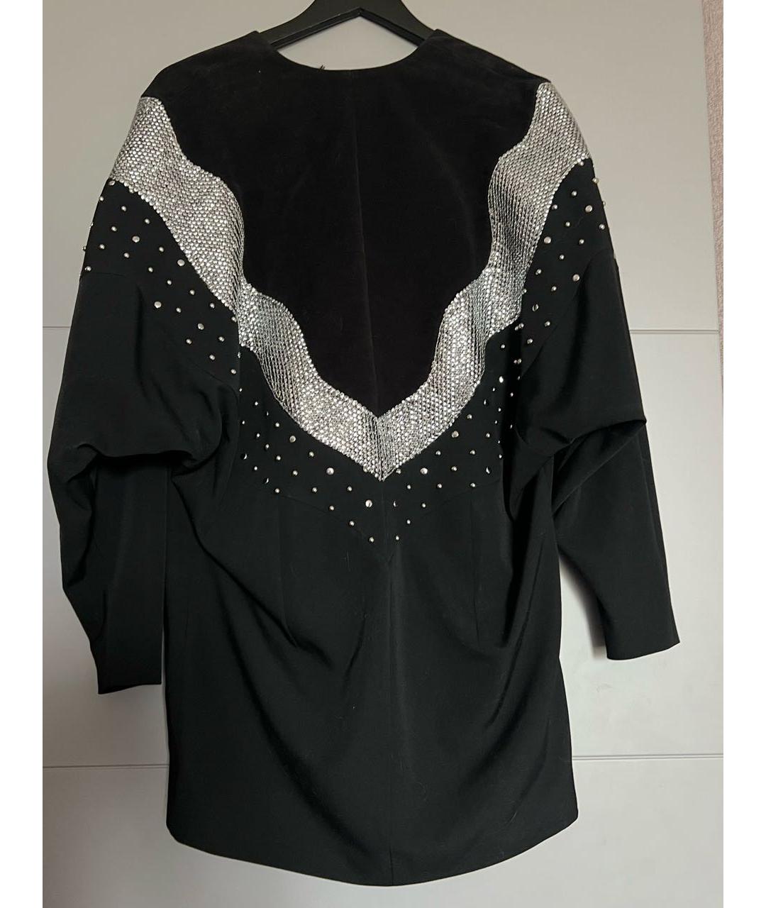 ISABEL MARANT Черное бархатное коктейльное платье, фото 2
