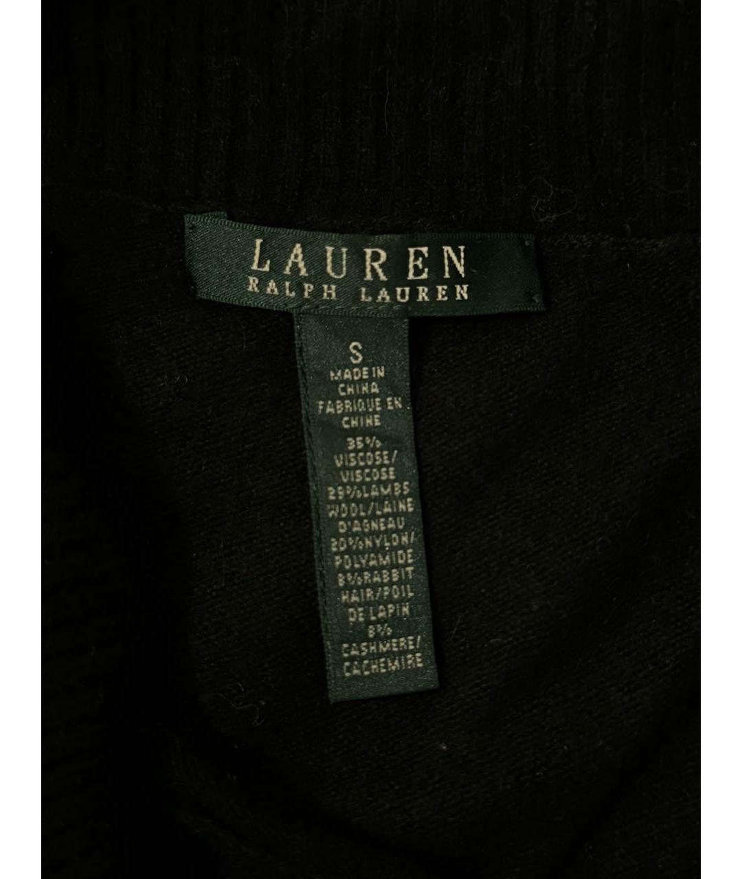 RALPH LAUREN Черный джемпер / свитер, фото 3