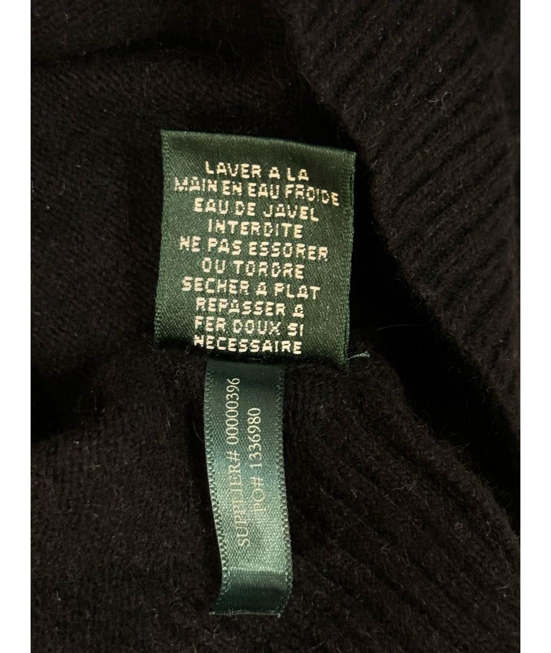 RALPH LAUREN Черный джемпер / свитер, фото 4
