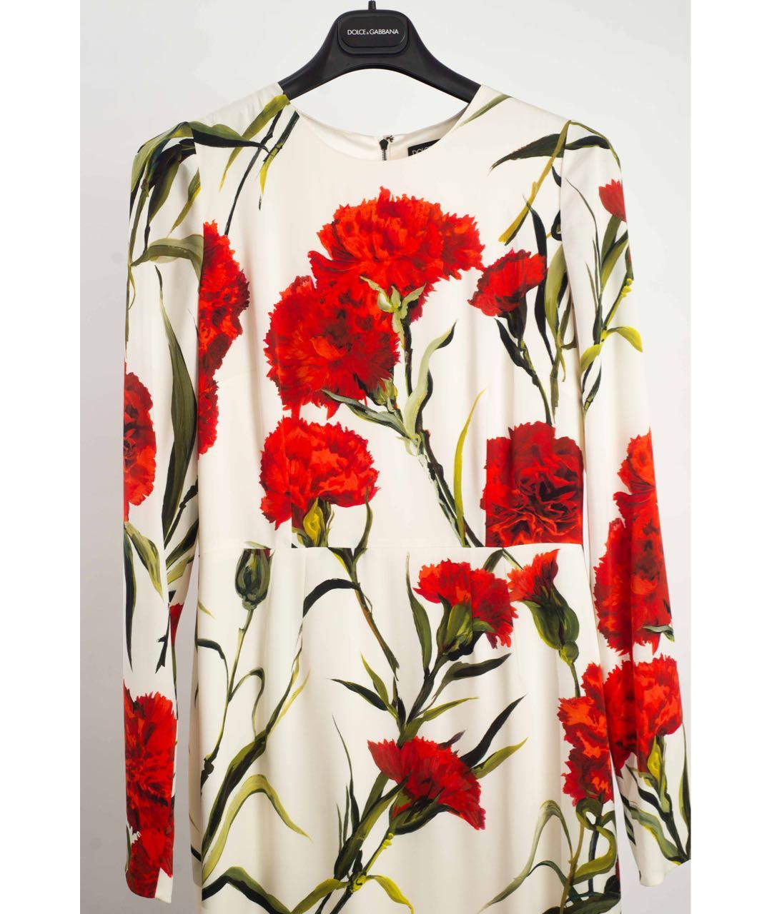 DOLCE&GABBANA Шелковое повседневное платье, фото 3