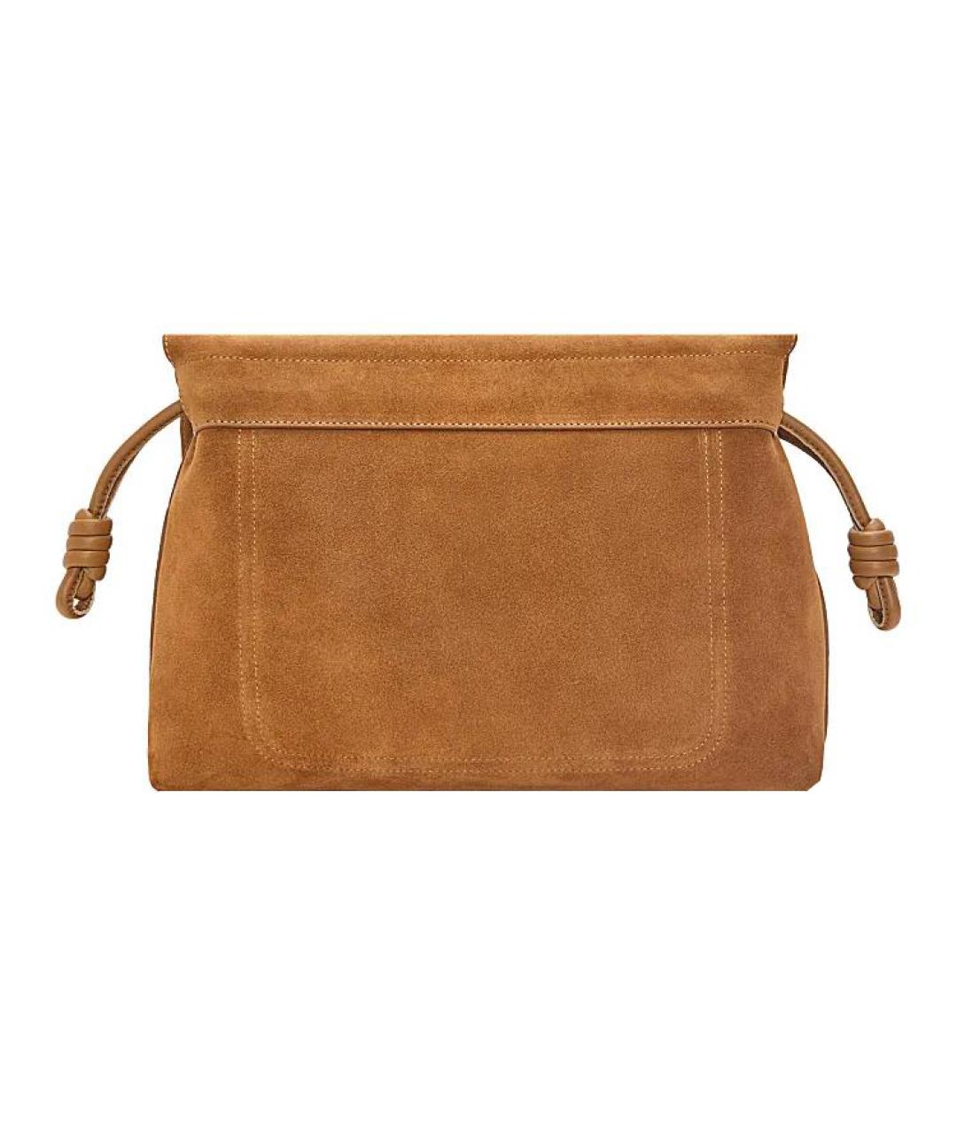 LOEWE Коричневая сумка на плечо, фото 5