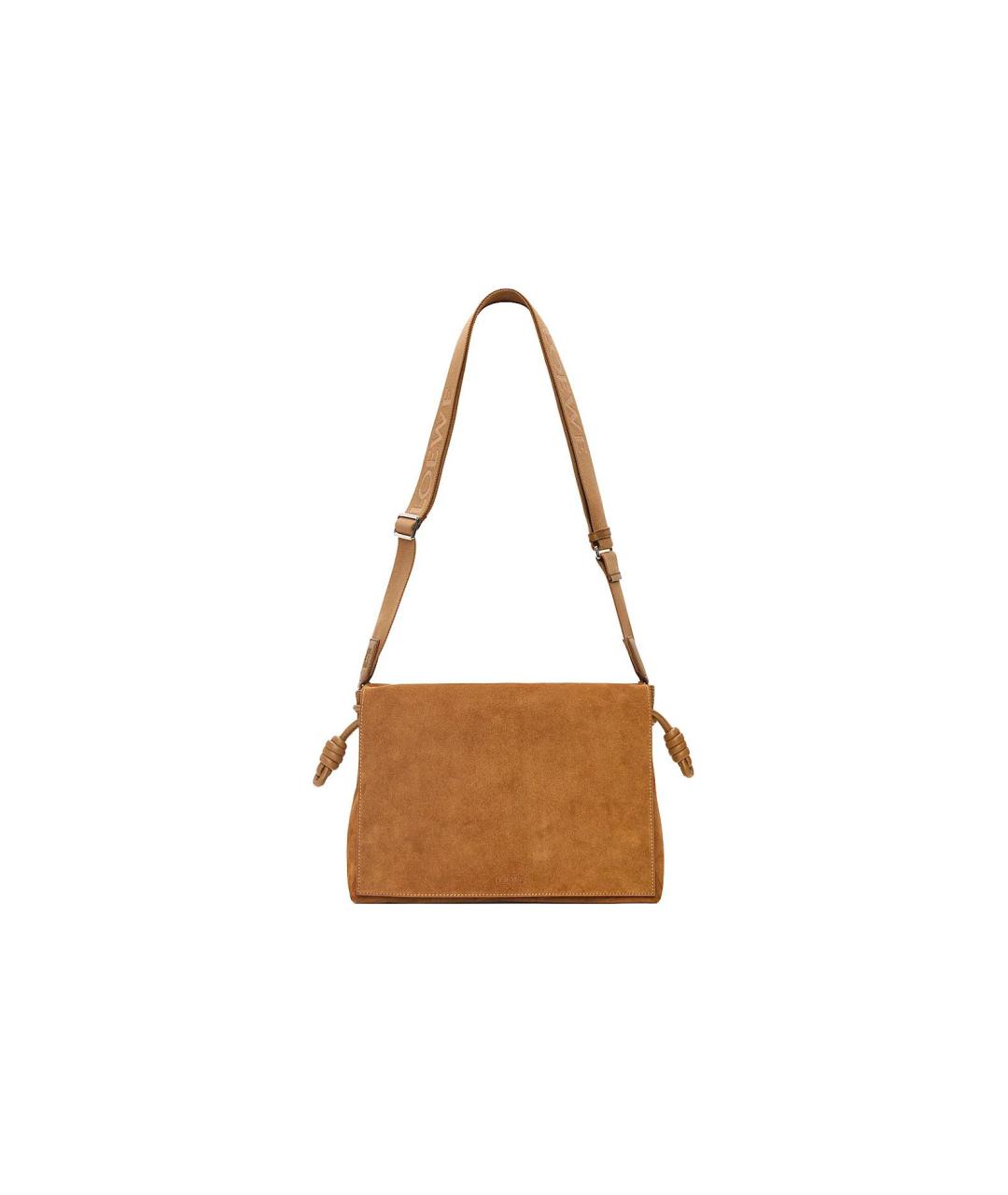 LOEWE Коричневая сумка на плечо, фото 2