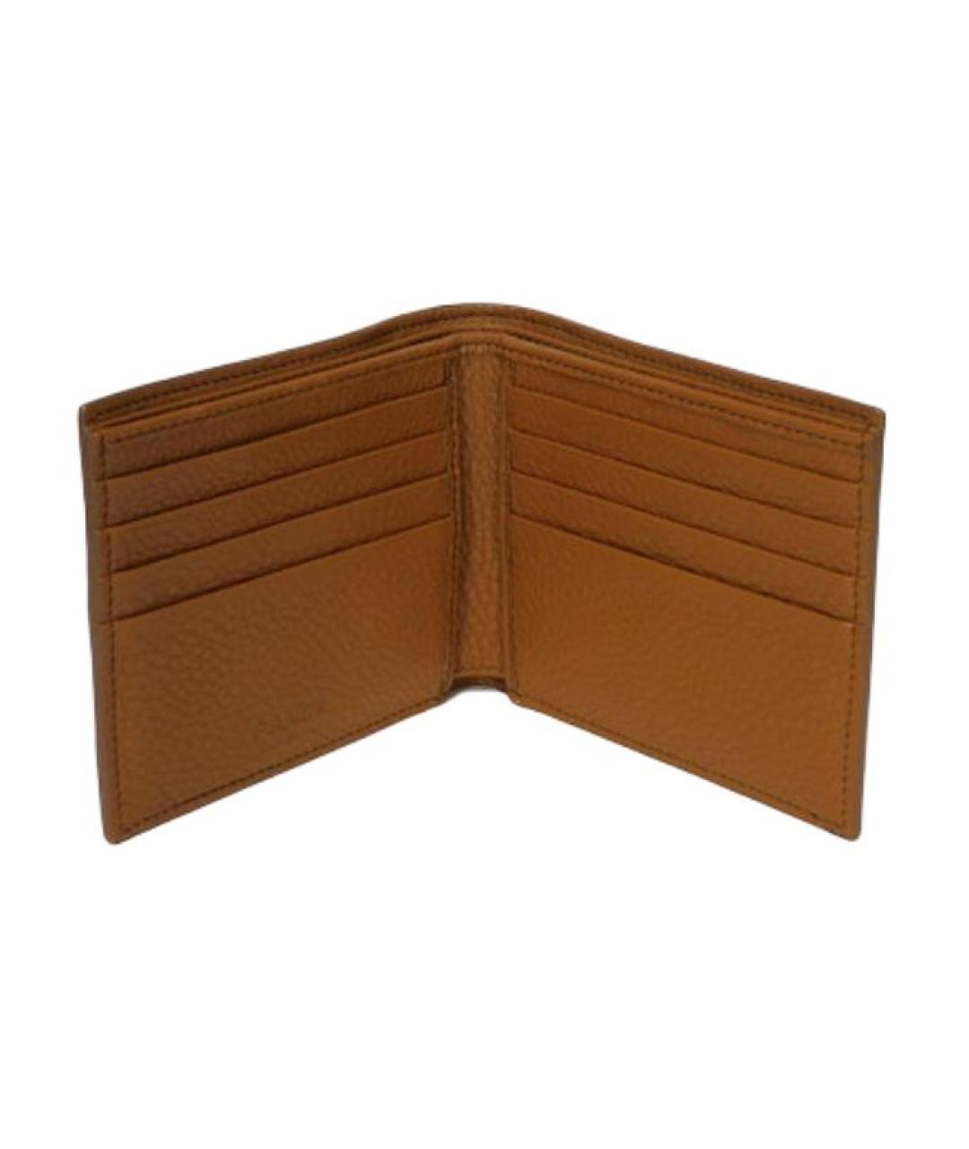 PRADA Коричневый кожаный кошелек, фото 3