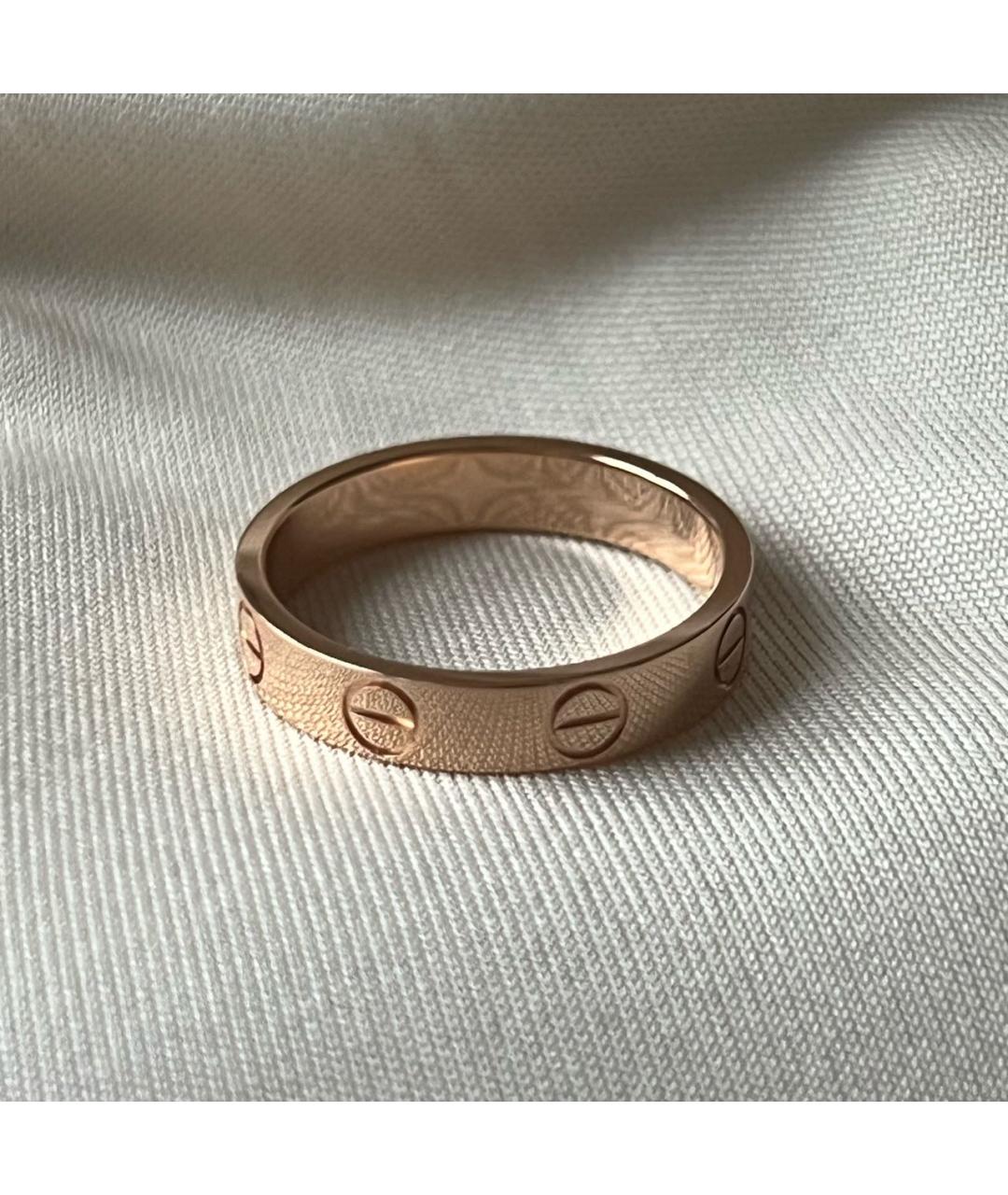 CARTIER Золотое кольцо из розового золота, фото 7