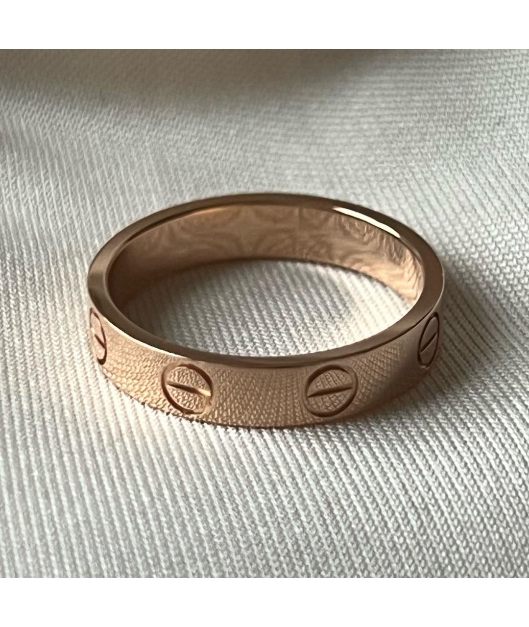 CARTIER Золотое кольцо из розового золота, фото 8