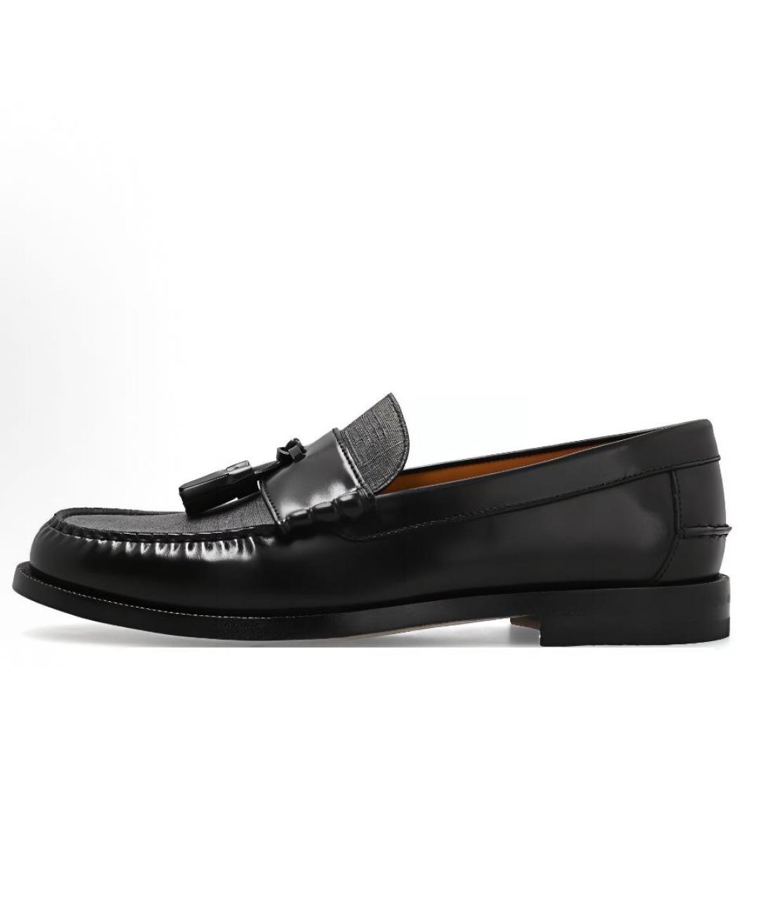 GUCCI Черные лоферы, фото 2