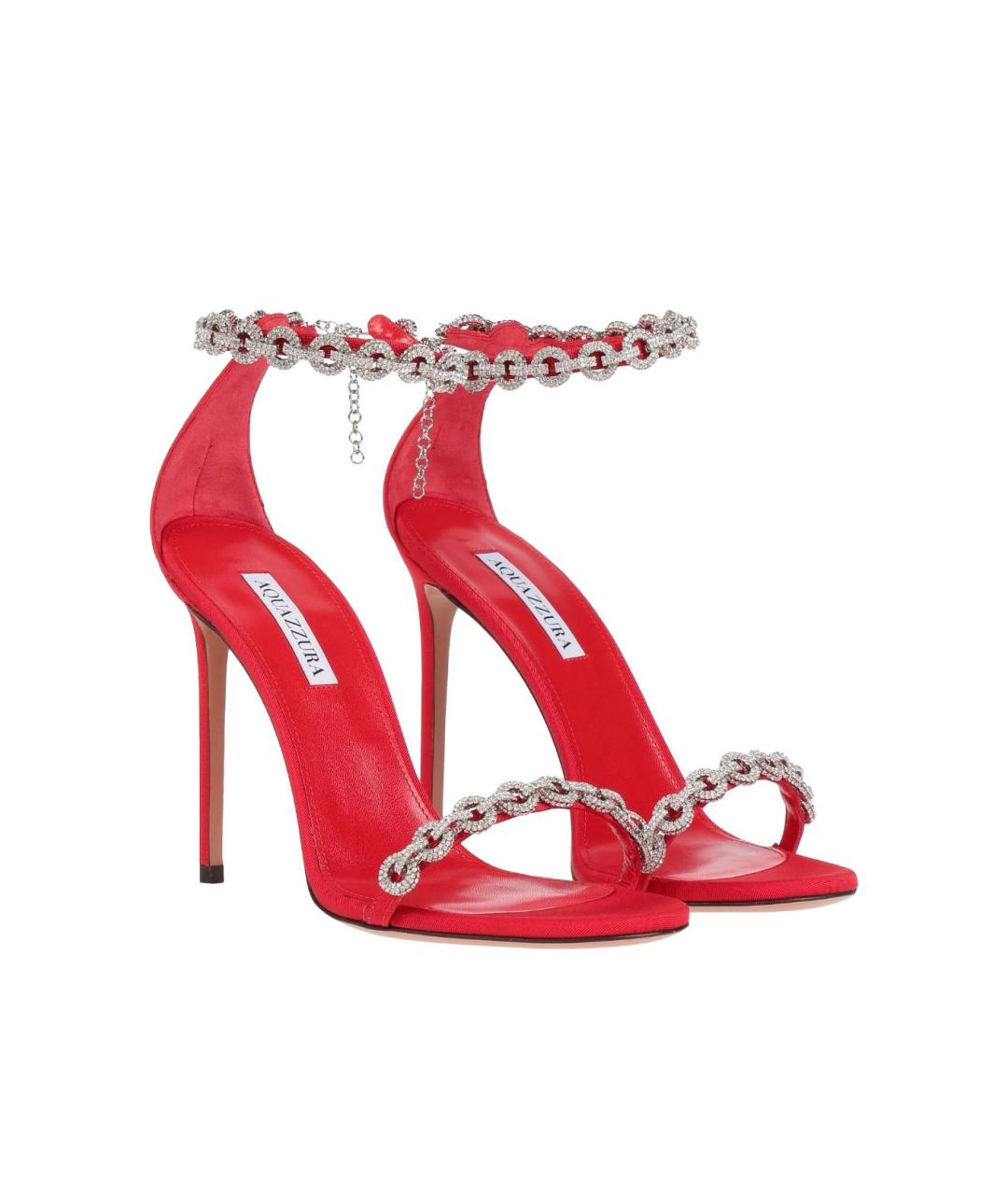 AQUAZZURA Красные босоножки, фото 2