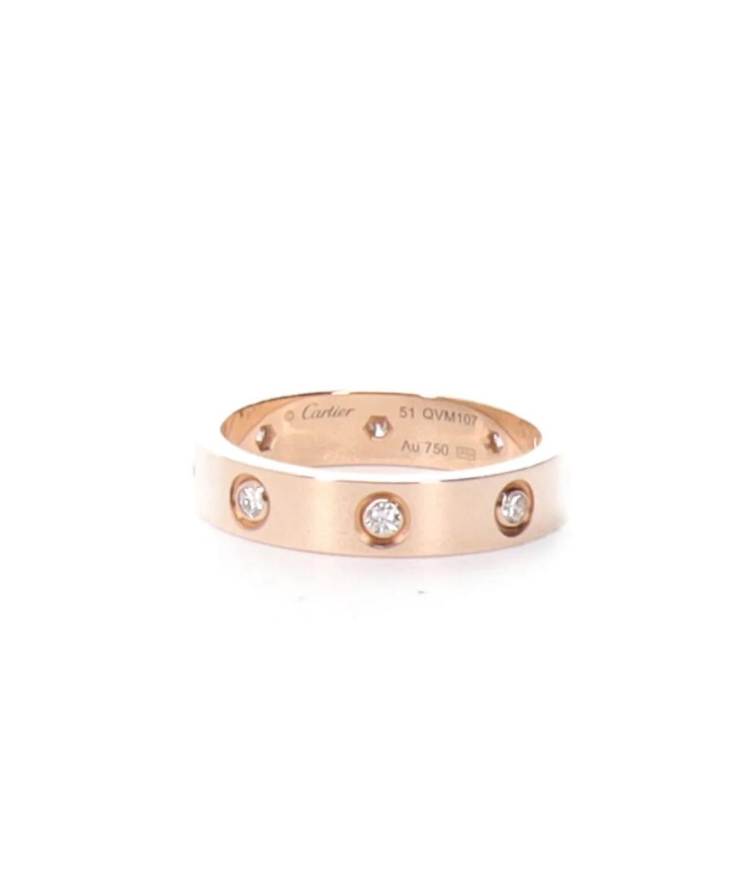 CARTIER Золотое кольцо из розового золота, фото 2