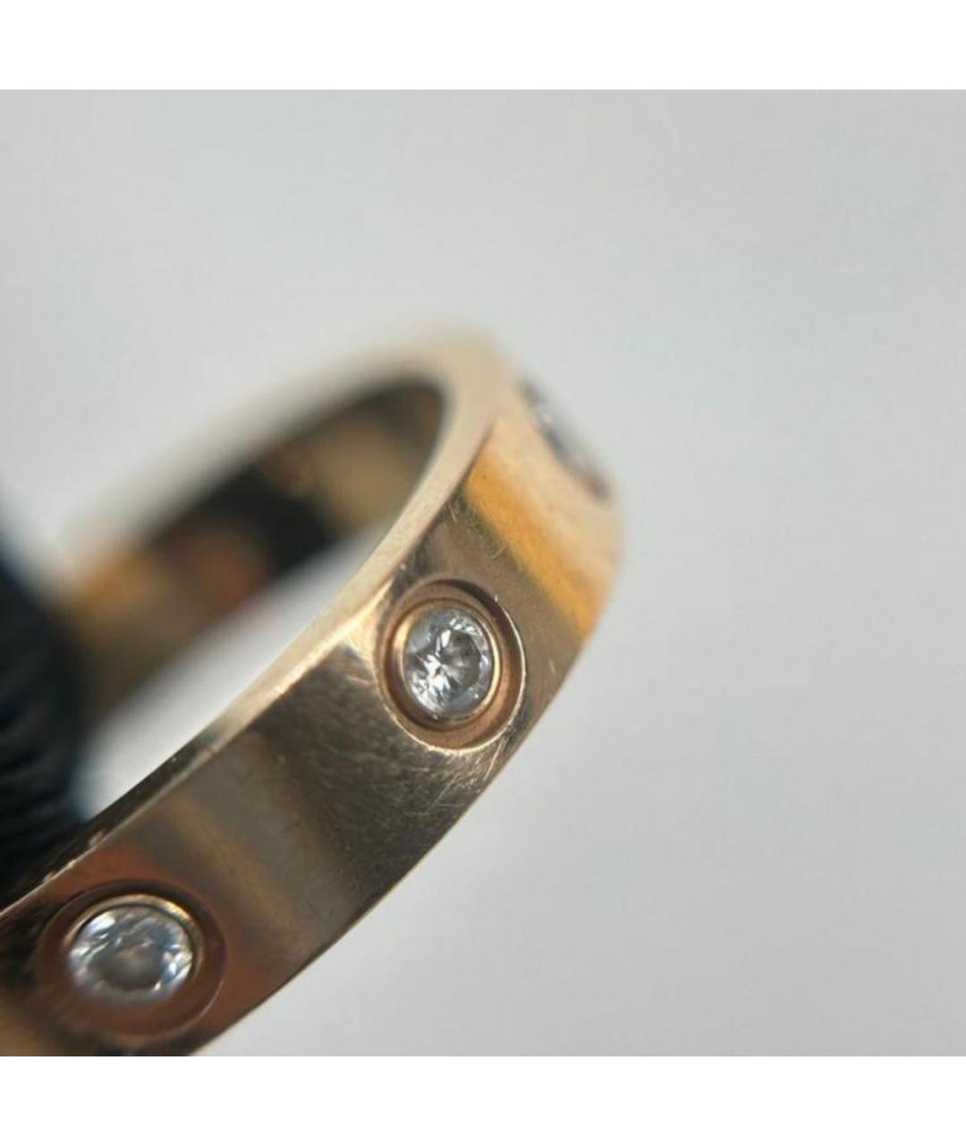 CARTIER Золотое кольцо из розового золота, фото 4