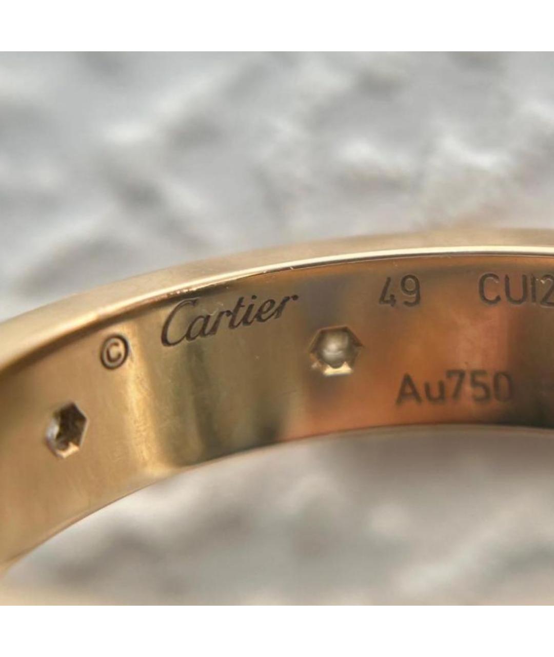 CARTIER Золотое кольцо из розового золота, фото 7