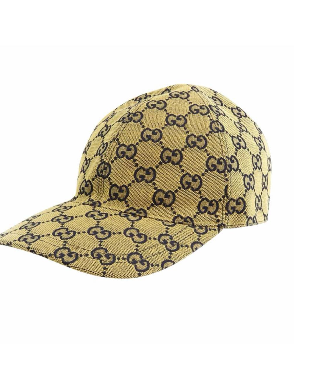 GUCCI Бежевая хлопковая кепка/бейсболка, фото 4