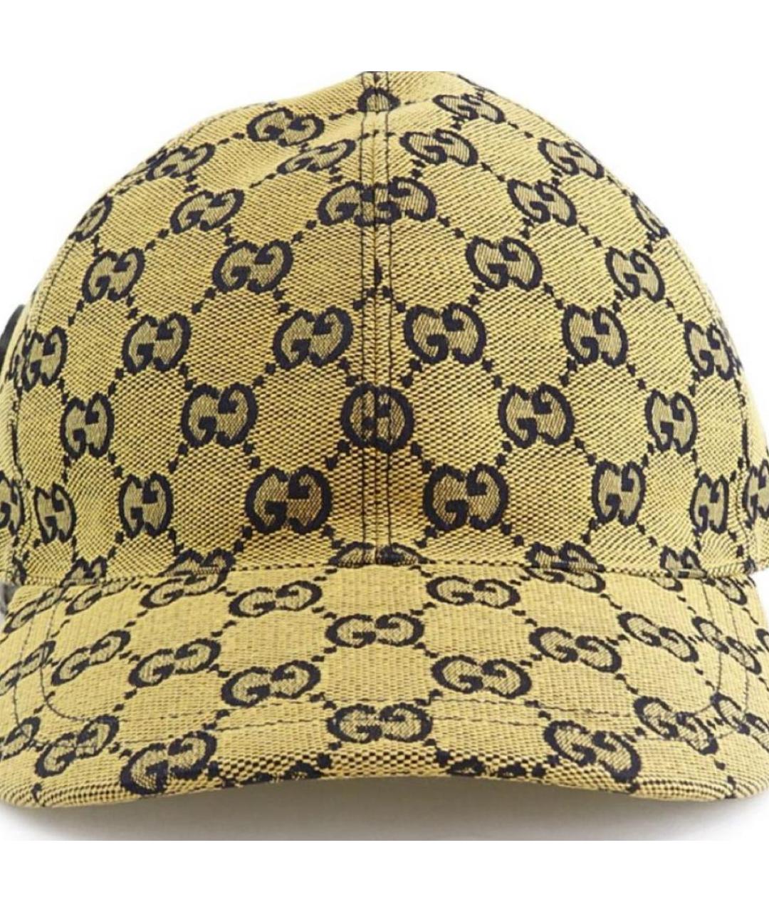 GUCCI Бежевая хлопковая кепка/бейсболка, фото 3