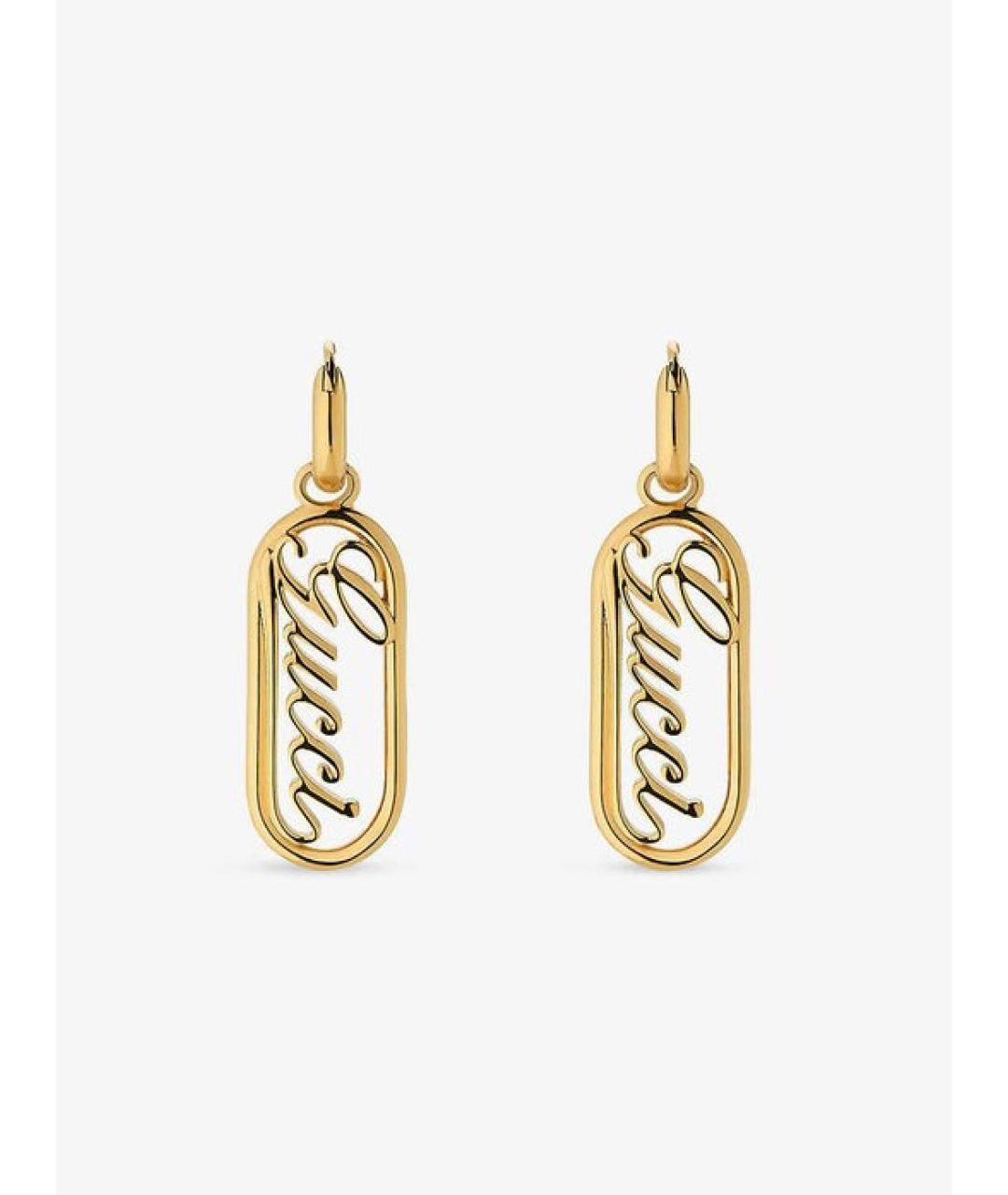 GUCCI Золотые серьги, фото 5