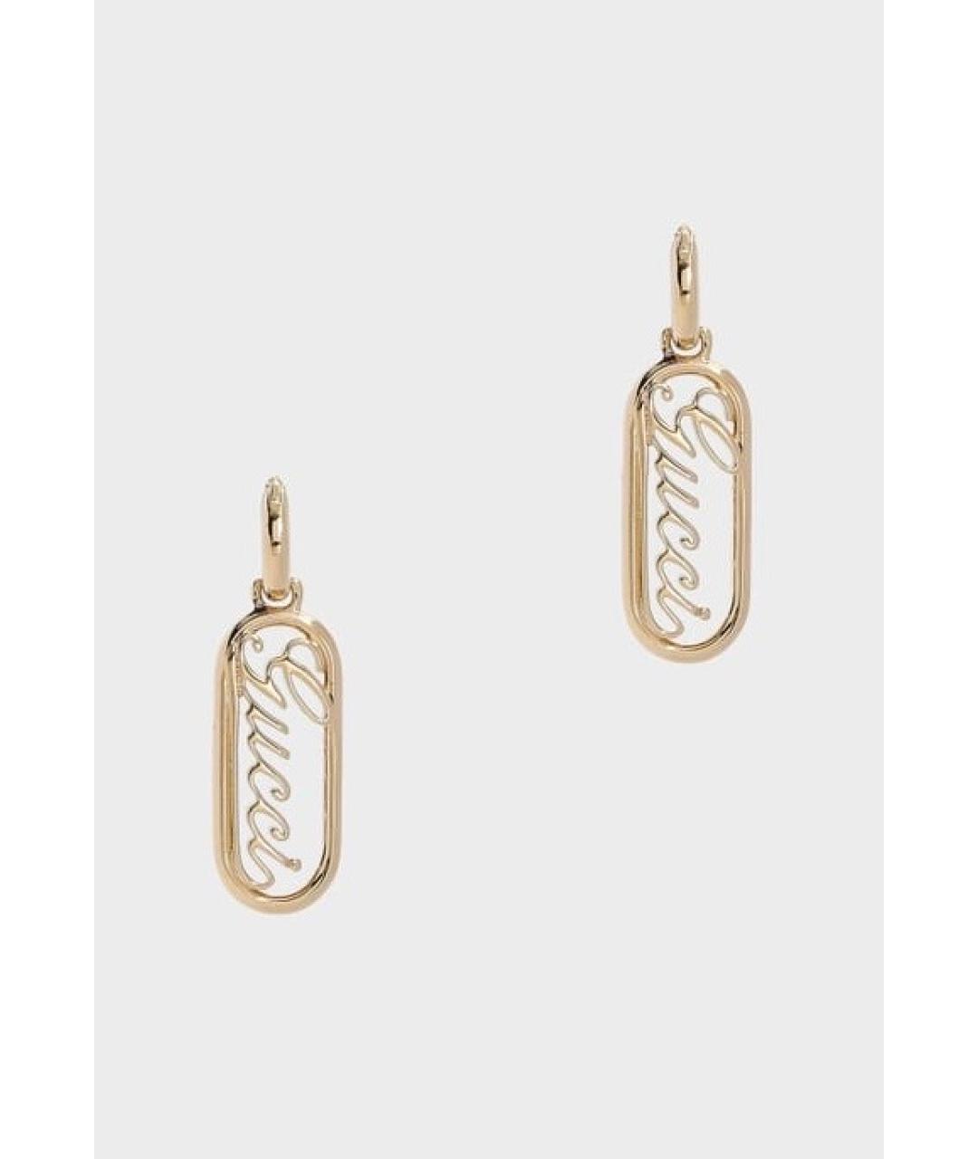 GUCCI Золотые серьги, фото 2