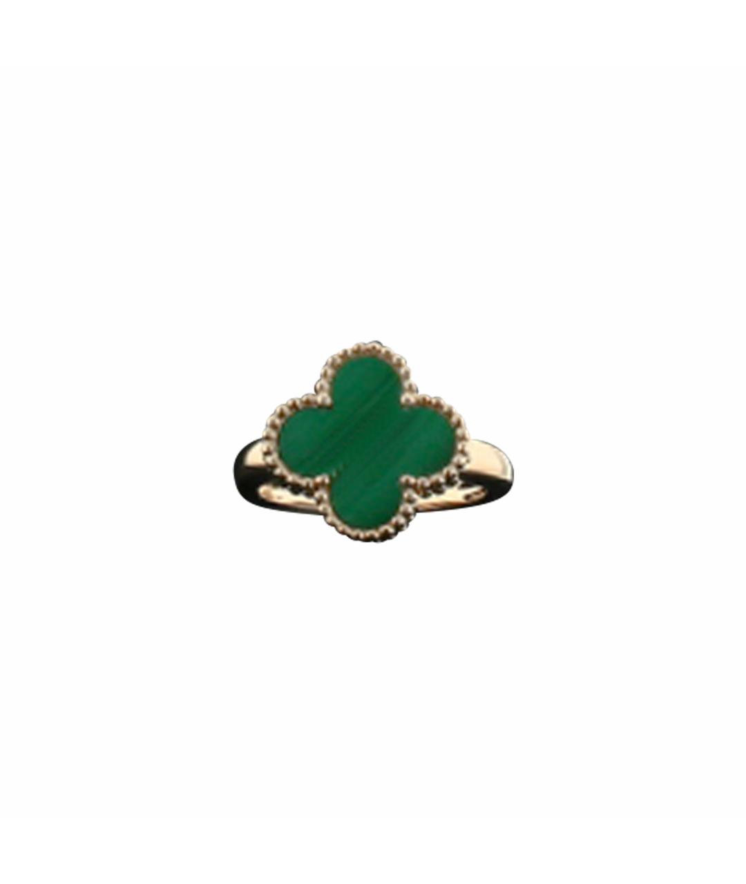 VAN CLEEF & ARPELS Зеленые кольцо из белого золота, фото 1