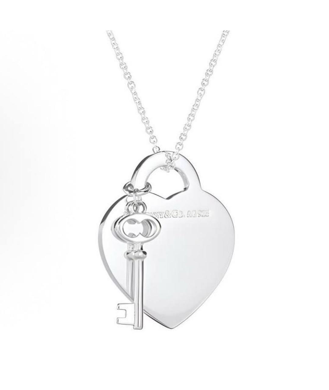 TIFFANY&CO Серебряное серебряное колье, фото 2