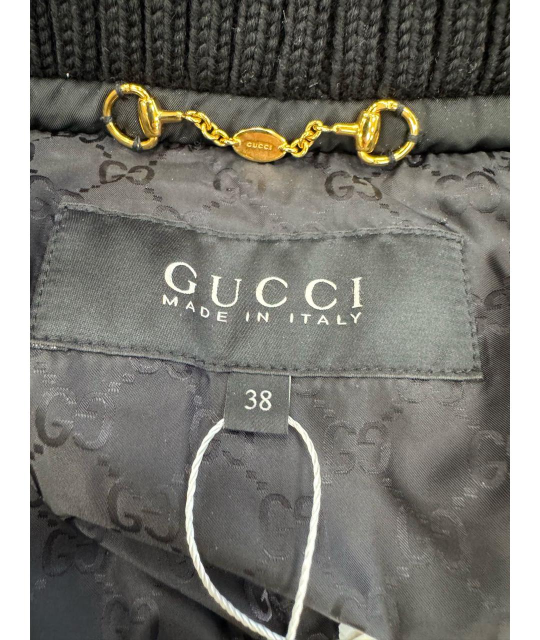 GUCCI Черный пуховик, фото 3
