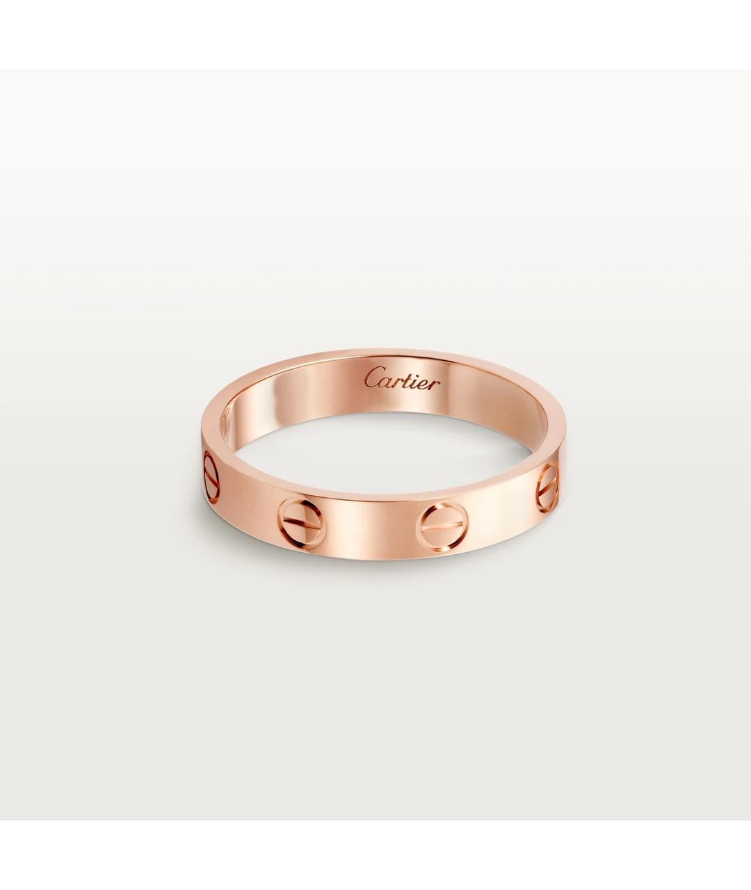 CARTIER Золотое кольцо из розового золота, фото 3