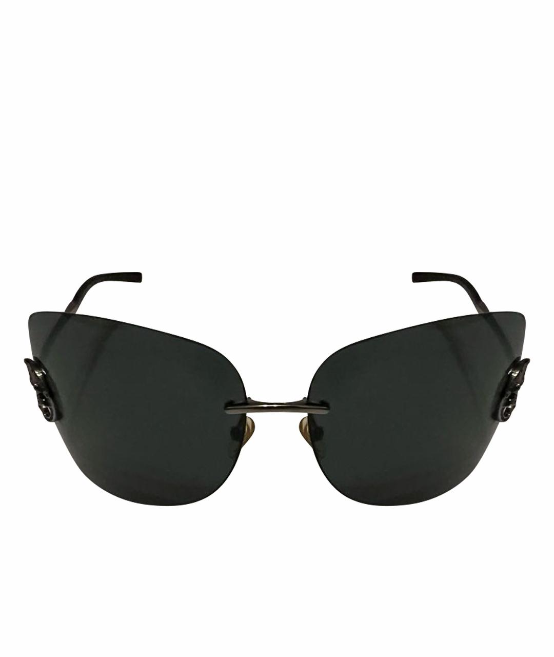 GIORGIO ARMANI Синие металлические солнцезащитные очки, фото 1