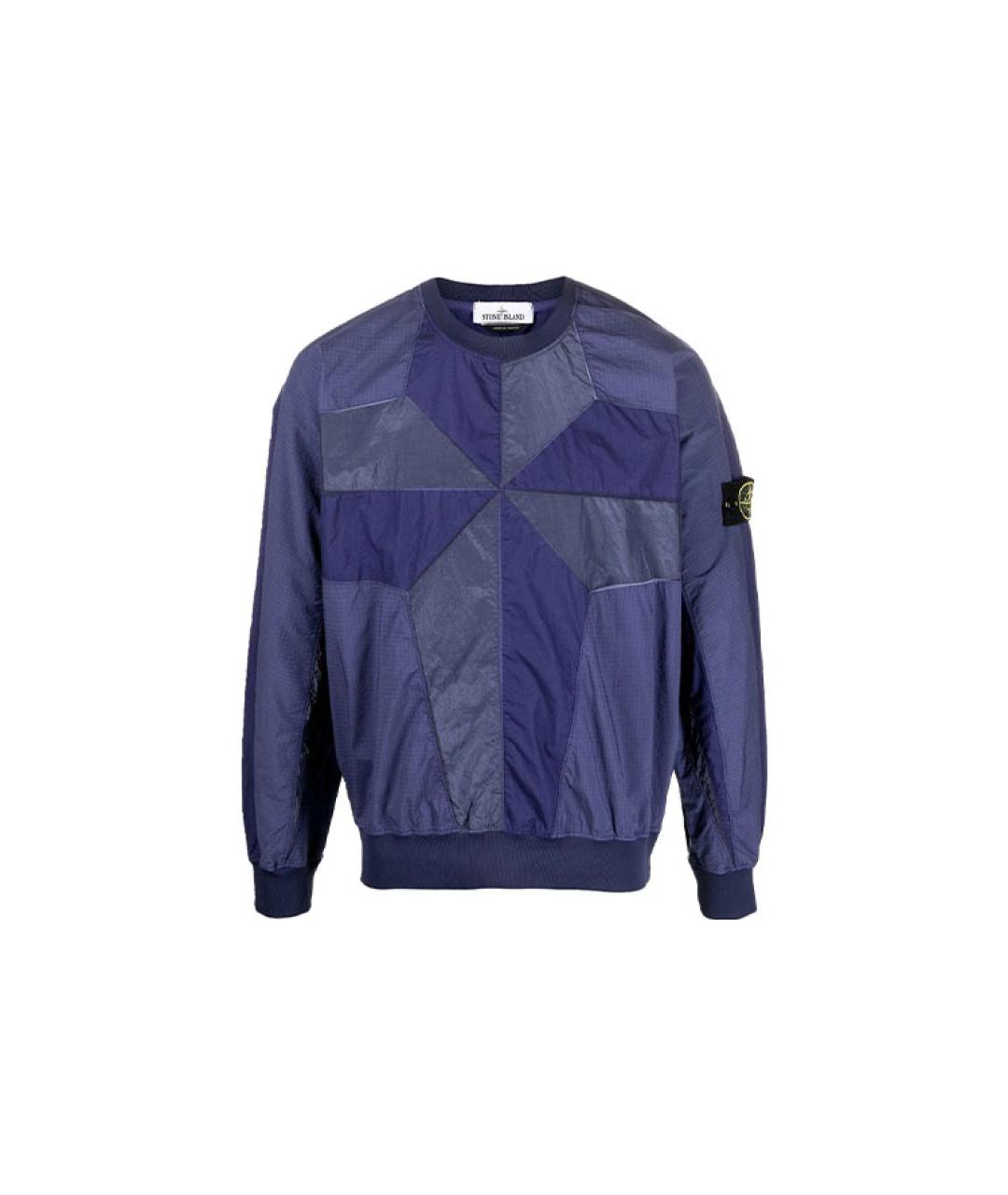 STONE ISLAND Синий джемпер / свитер, фото 6