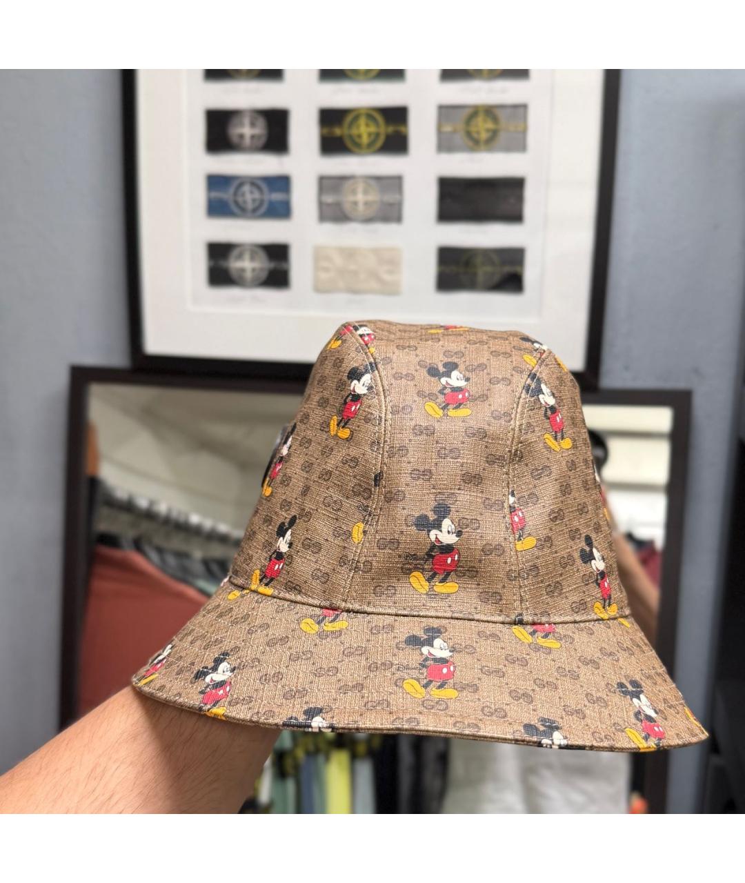GUCCI Коричневая панама, фото 7